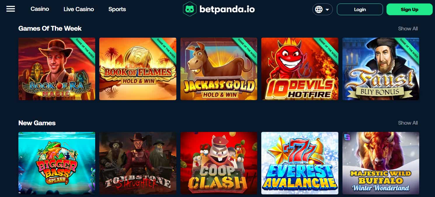 anonymous casinos betpanda slots