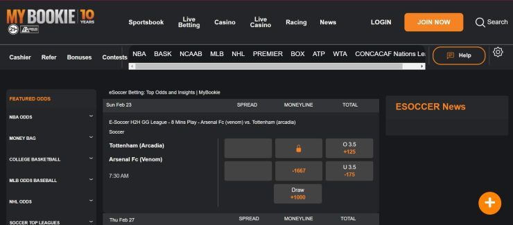 california sportsbooks esports betting mybookie