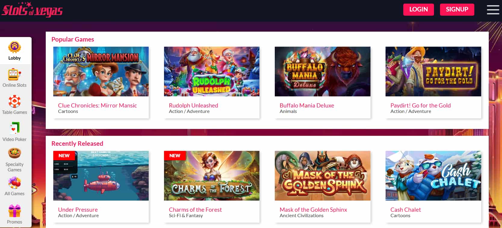 offshore casinos slot games
